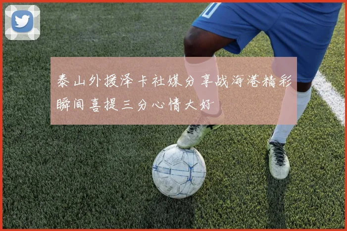 泰山外援泽卡社媒分享战海港精彩瞬间喜提三分心情大好